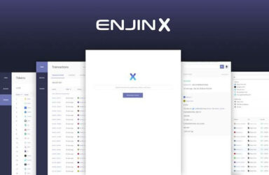 EnjinX - Ethereum Explorer Webseite