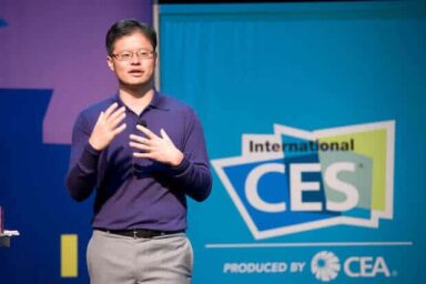 Jerry Yang (Yahoo) auf der CES