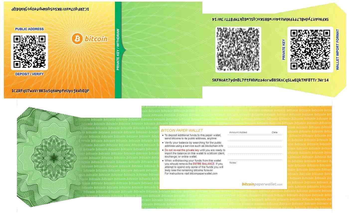 Bitcoin Paper Wallet erstellen