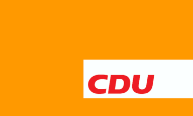CDU - Union Schriftzug