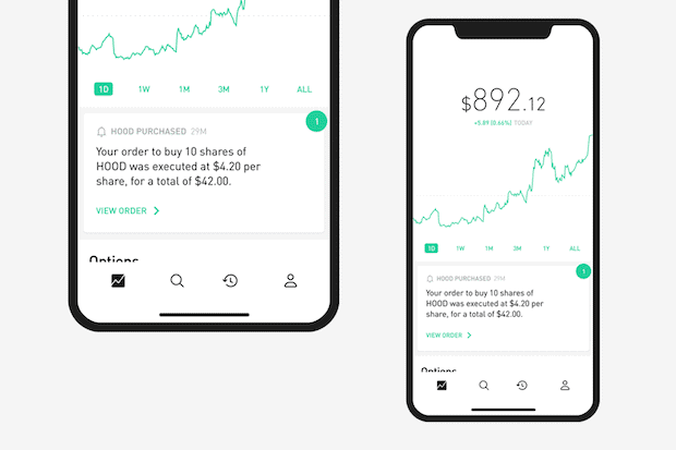 investition in kryptowährung auf robinhood