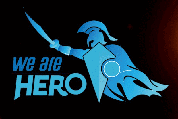 HEROcoin - We are HERO Logo