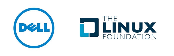 Dell & Linux Foudnation Logos