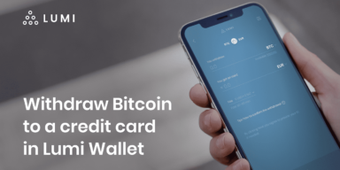 Lumi Wallet ermöglicht Krypto-Transaktionen an Kreditkarten