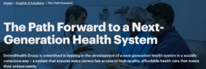 United Health Group, Blockchain