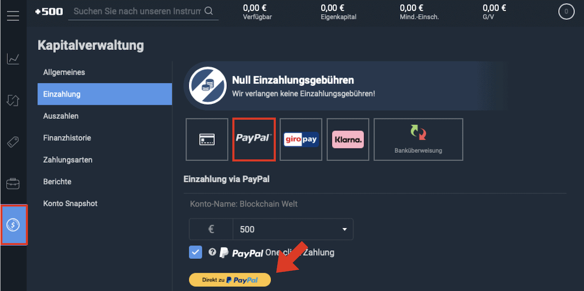 Wie kaufe und schicke Bitcoin mit Paypal