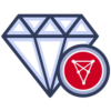 Grafik Diamant Chiliz Coin Logo