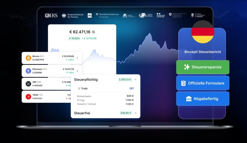 Blockpit Steuertool Startseite