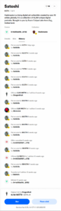 Auktionsverlauf-Satoshi-NFT-Rarible