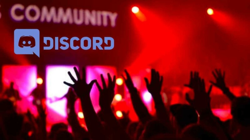Discord Logo Community Hände