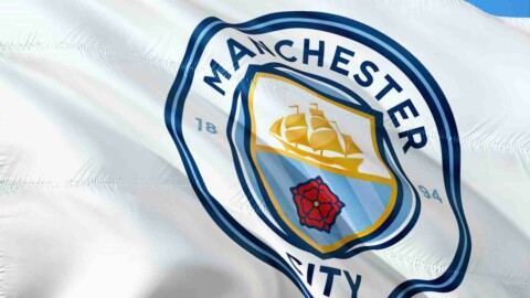 Manchester City Flagge