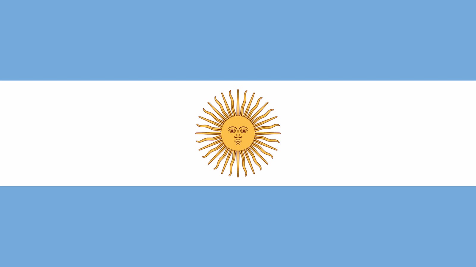 Argentinische Flagge