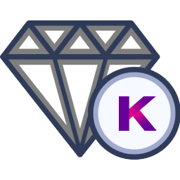 Kandena Logo neben einen Diamanten