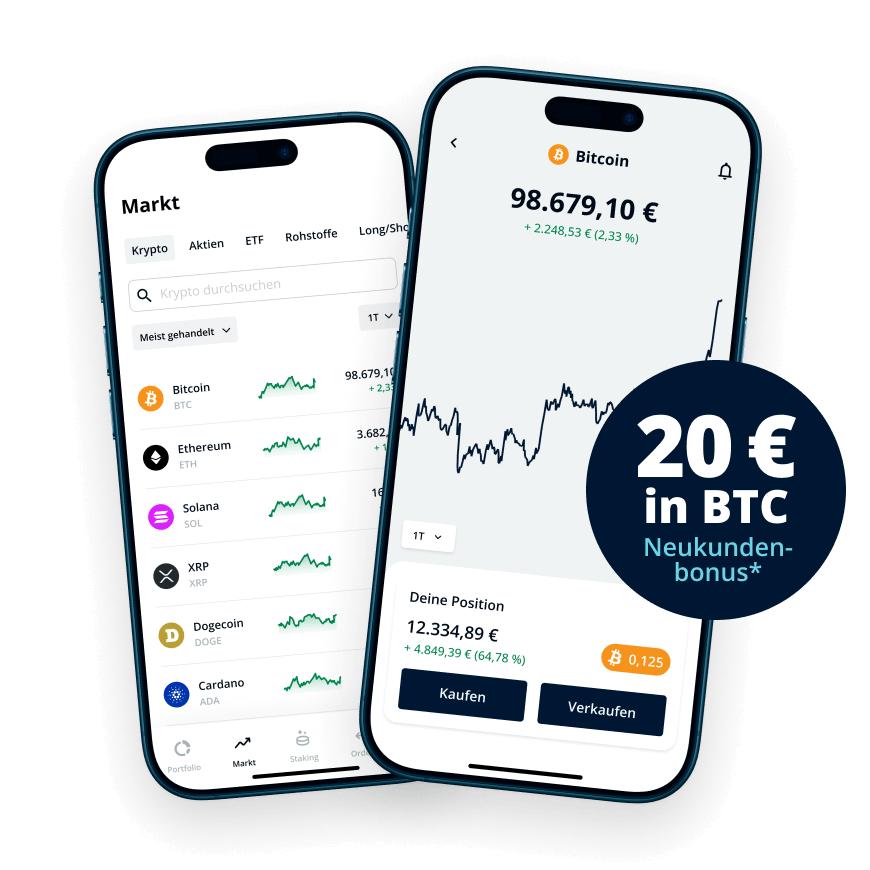 20 € Neukundenbonus BISON App