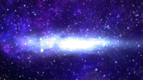 Wurmloch Foto Galaxie