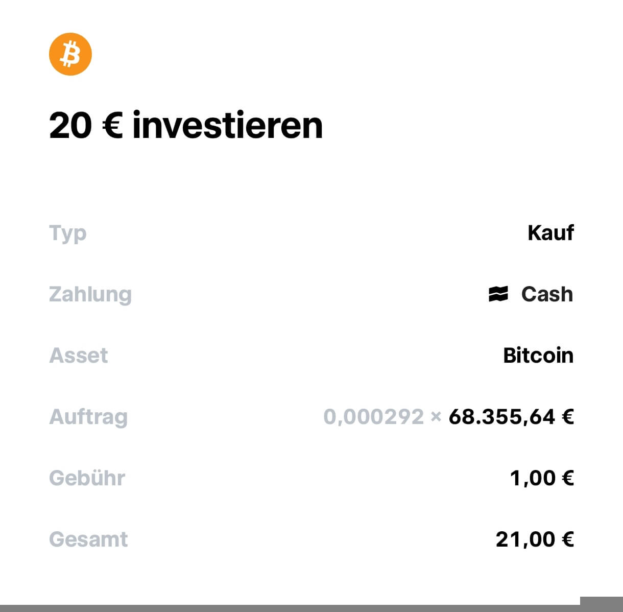 Bitcoin kaufen Trade Republic