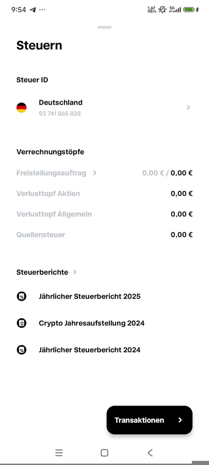 Steueruebersicht