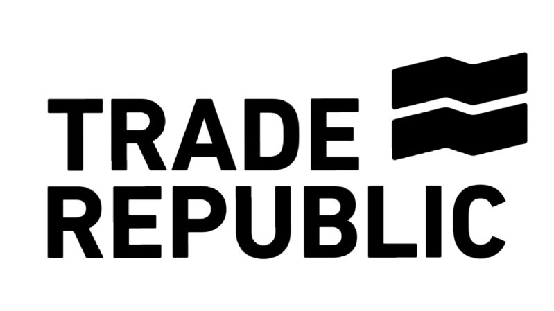 Trade Republic Logo - schwarz auf weiß