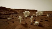 Astronauten auf dem Mars