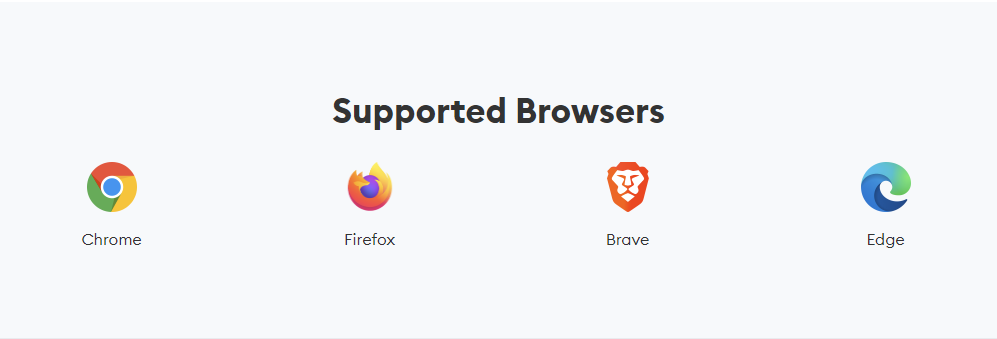 MetaMask Browser Support