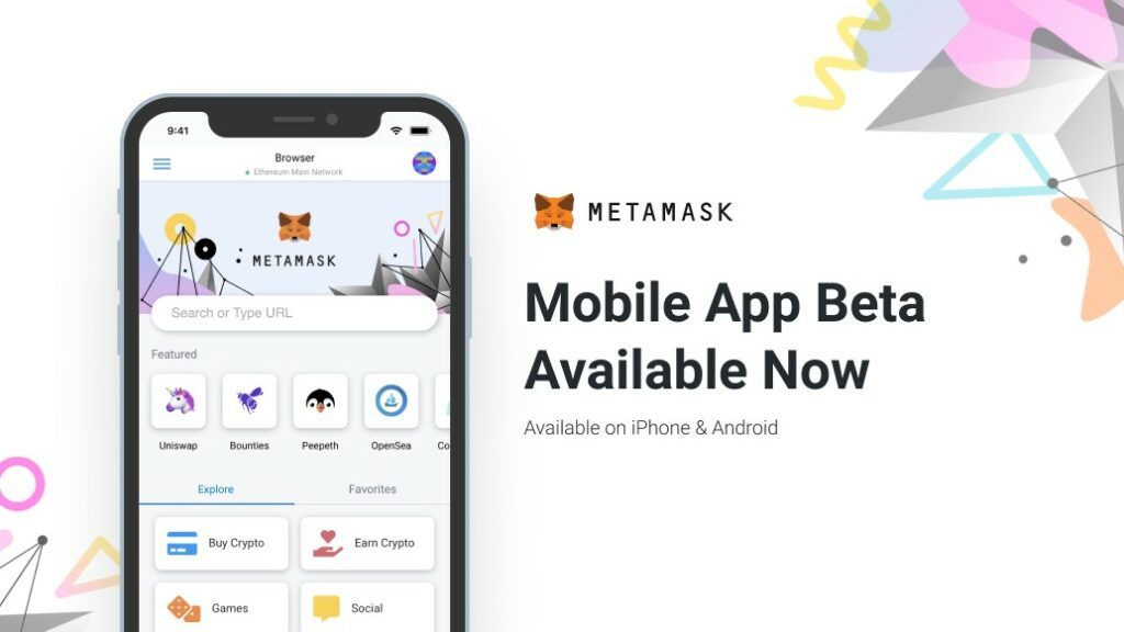 Metamask Smartphone App
