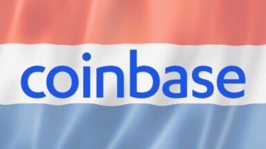 Flagge Niederlande Coinbase Logo