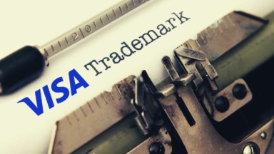 Visa Trademark Schreibmaschine