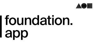Foundation NFT Logo White