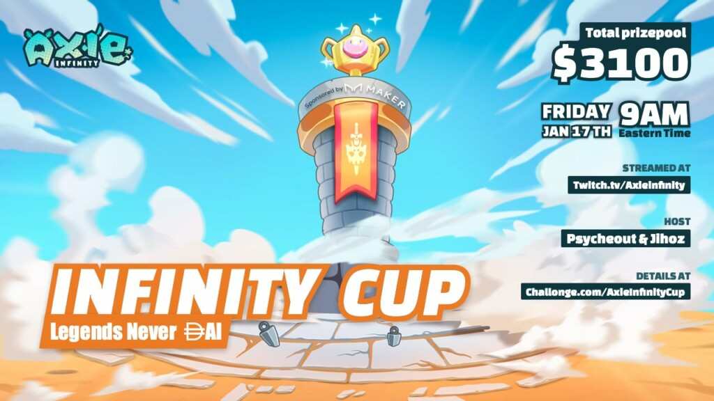 Axie Infinity Cup Flyer