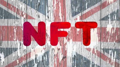 NFT Union Jack Flagge Großbritannien