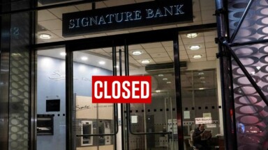 Signature Bank geschlossen