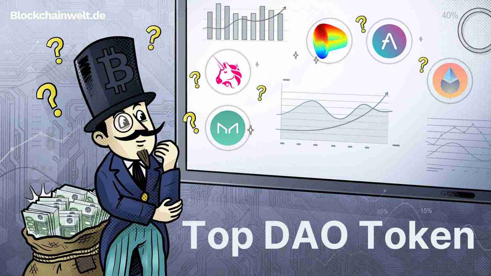 Die besten 10 DAOToken von 2023 Welcher hat das größte Potenzial?