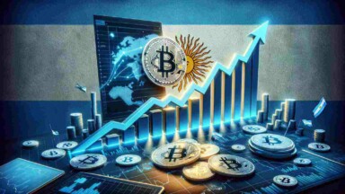 Argentinische Flagge BTC Kurs Coins