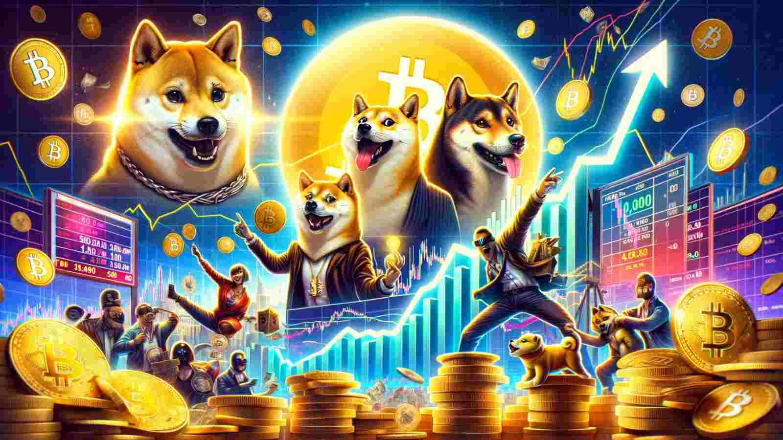 Shiba Inu und Dogecoin lösen Memecoin-Manie aus - Blockchainwelt
