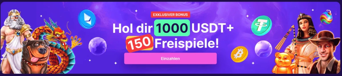Crashino exklusiver Willkommensbonus