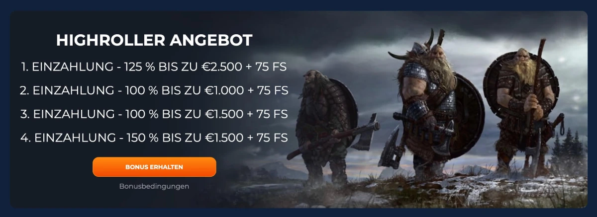 Axe Casino Willkommensangebot Highroller