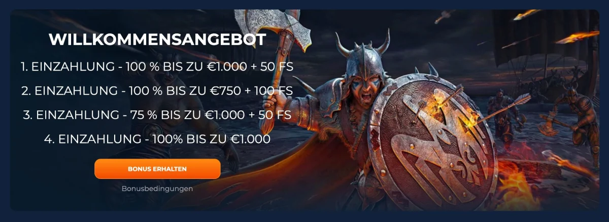 Axe Casino Willkommensangebot regulaer