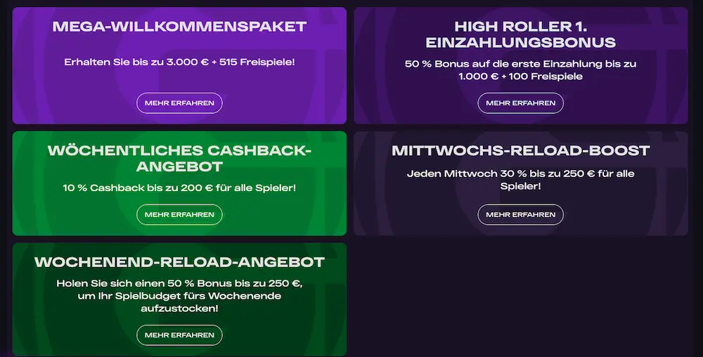glitchspin casino für bestandskunden