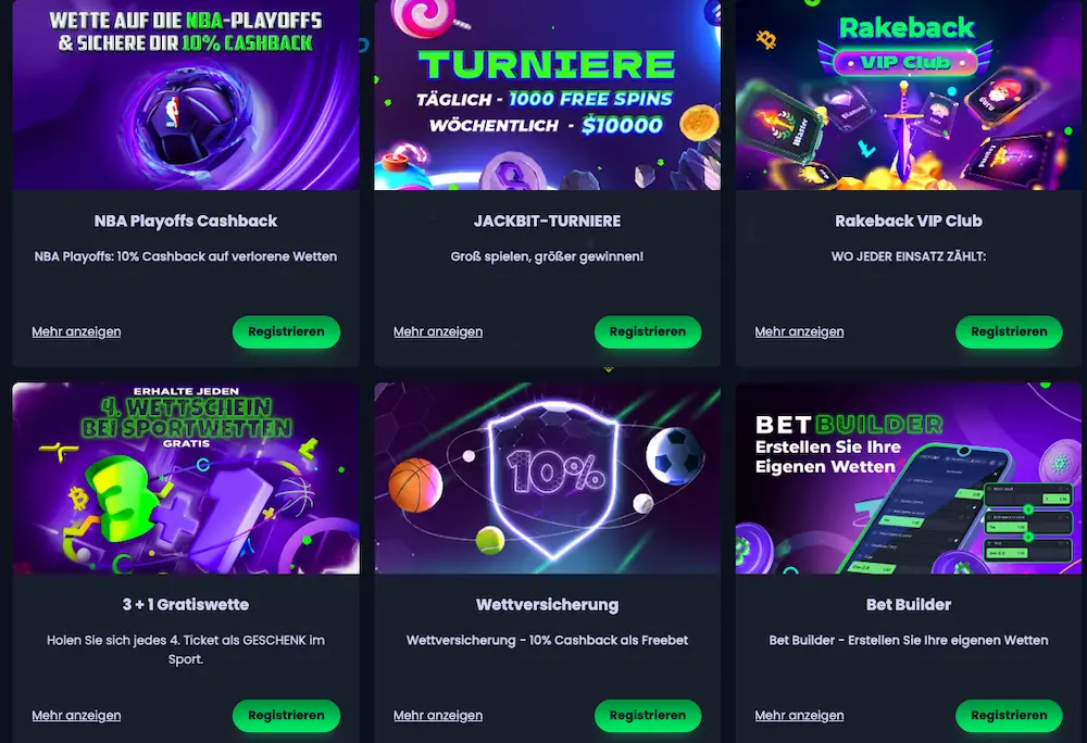 jackbit casino bonus für bestandskunden