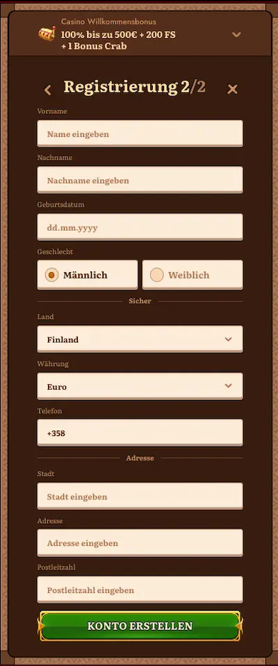 wildrobin anmelden 2