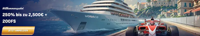 wonaco casino bonus für neukunden