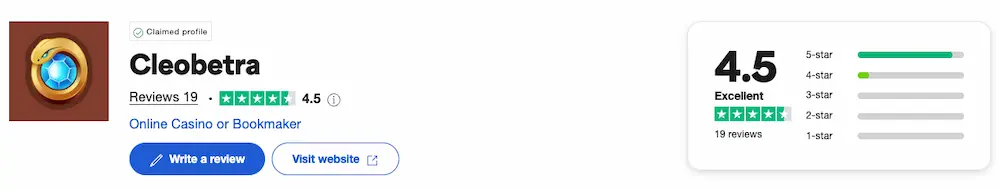 cleobetra trustpilot