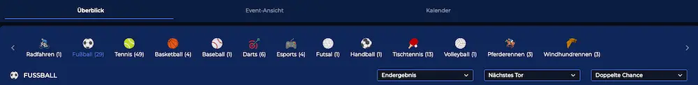 cryptoroyal sportarten