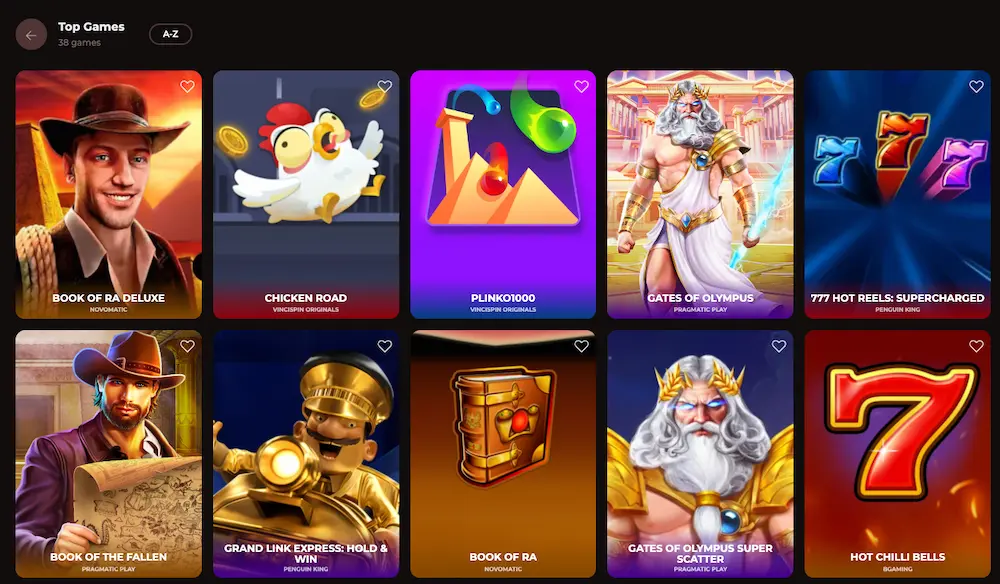 vincispin casino besten spiele