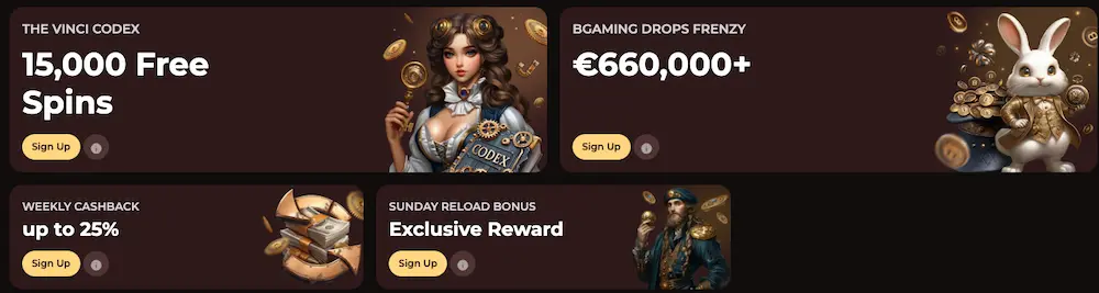 vincispin casino bonus für bestandskunden