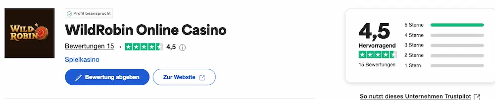 wildrobin trustpilot