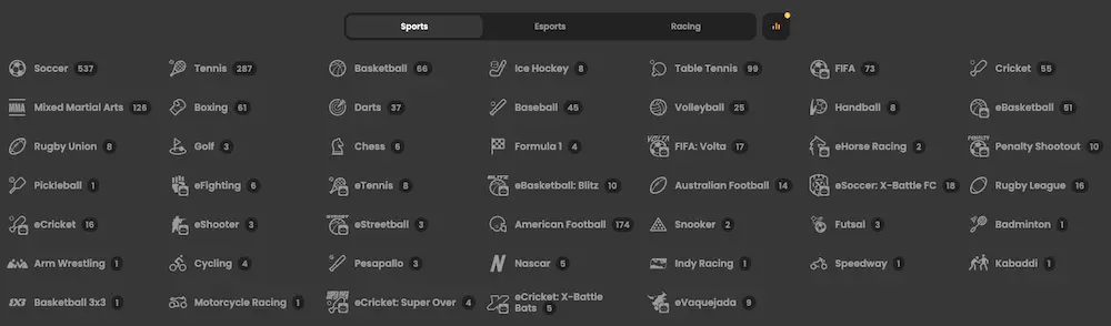 wsm sportarten