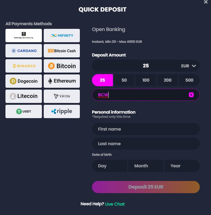 Crocoslots Bonus Code