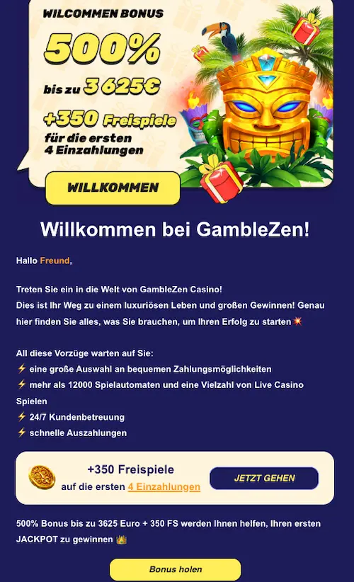 gamblezen email oder telefonnummer bestaetigen