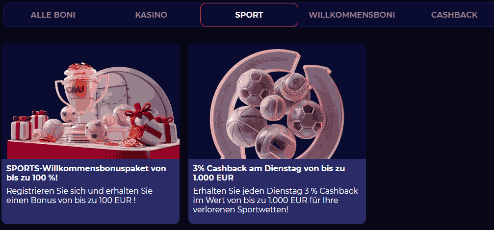 casinoandyou sport bonus